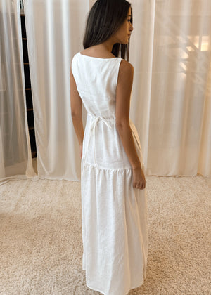 Kelly Linen Maxi Dress