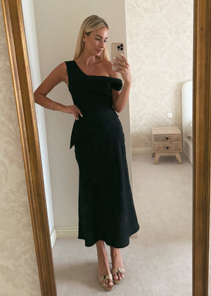 Loren Linen Midi Dress